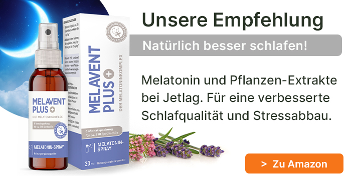 Unsere Empfehlung: Melavent PLUS Melatoninkomplex