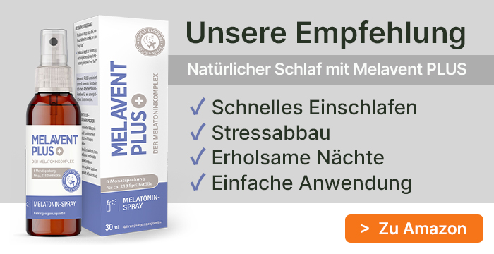 Unsere Empfehlung: Melavent PLUS Melatoninkomplex